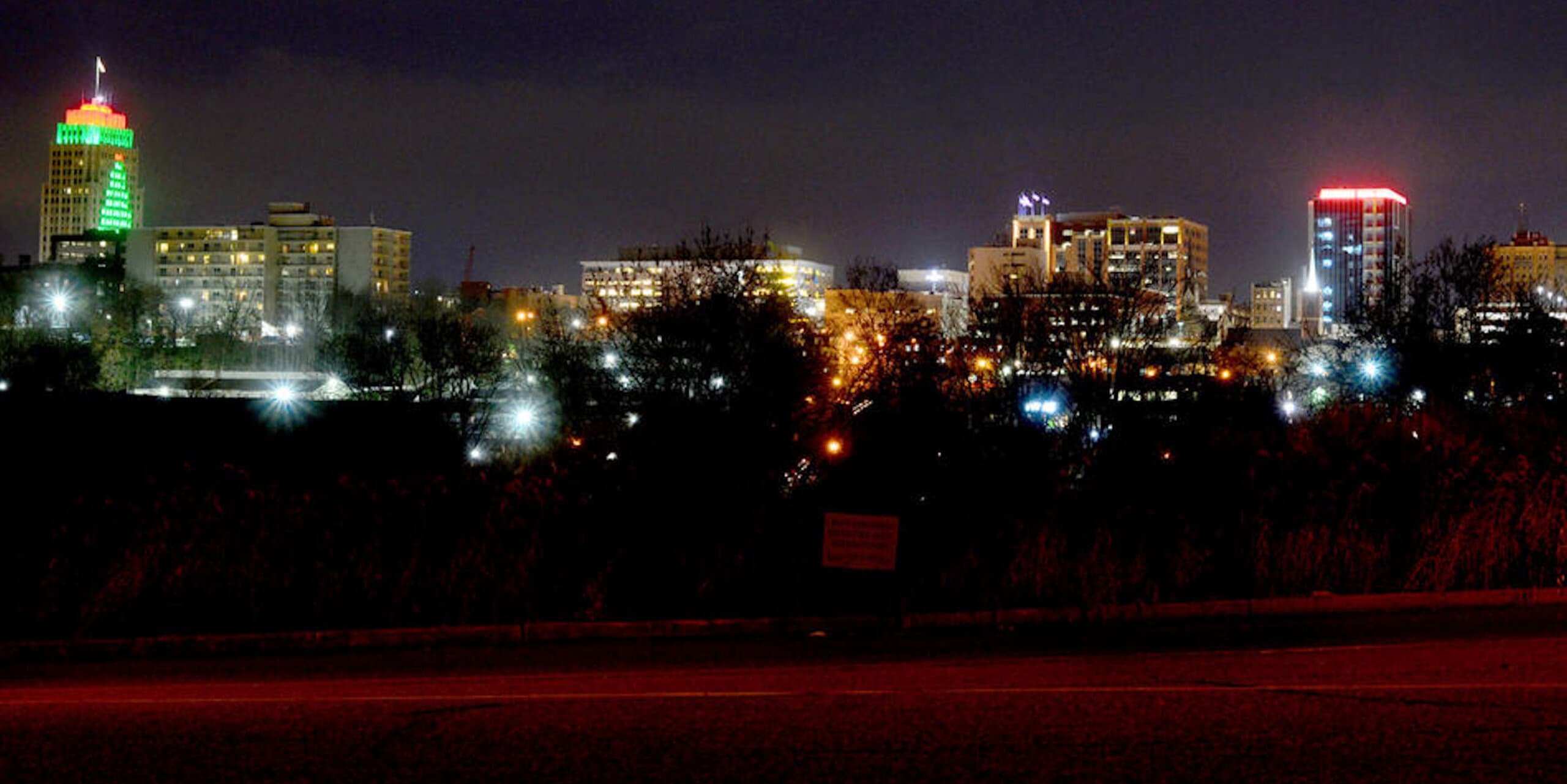 Allentown, PA skyline, the corridor Whipshipper carriers serve daily
