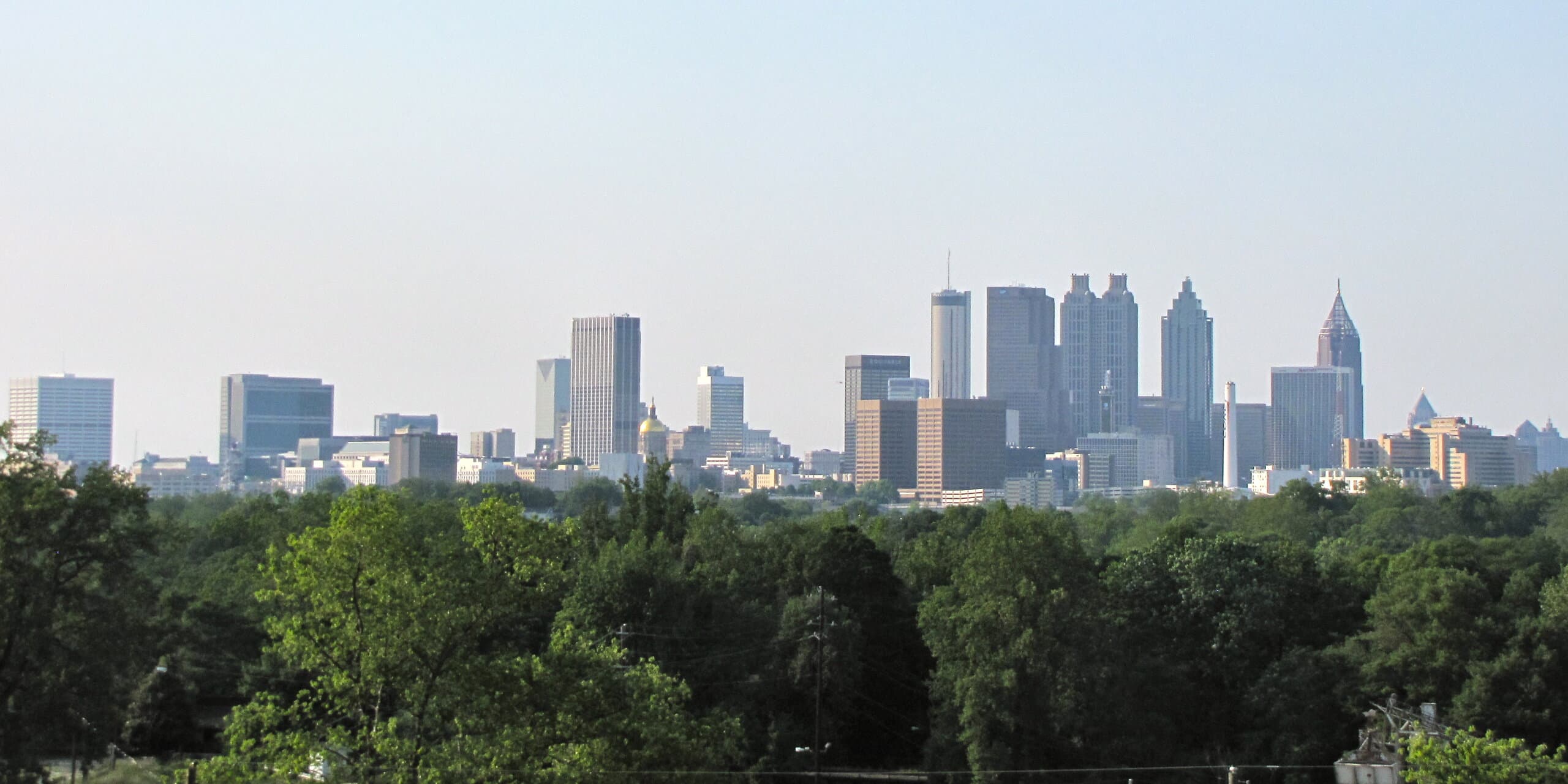 Atlanta, GA skyline, the corridor Whipshipper carriers serve daily