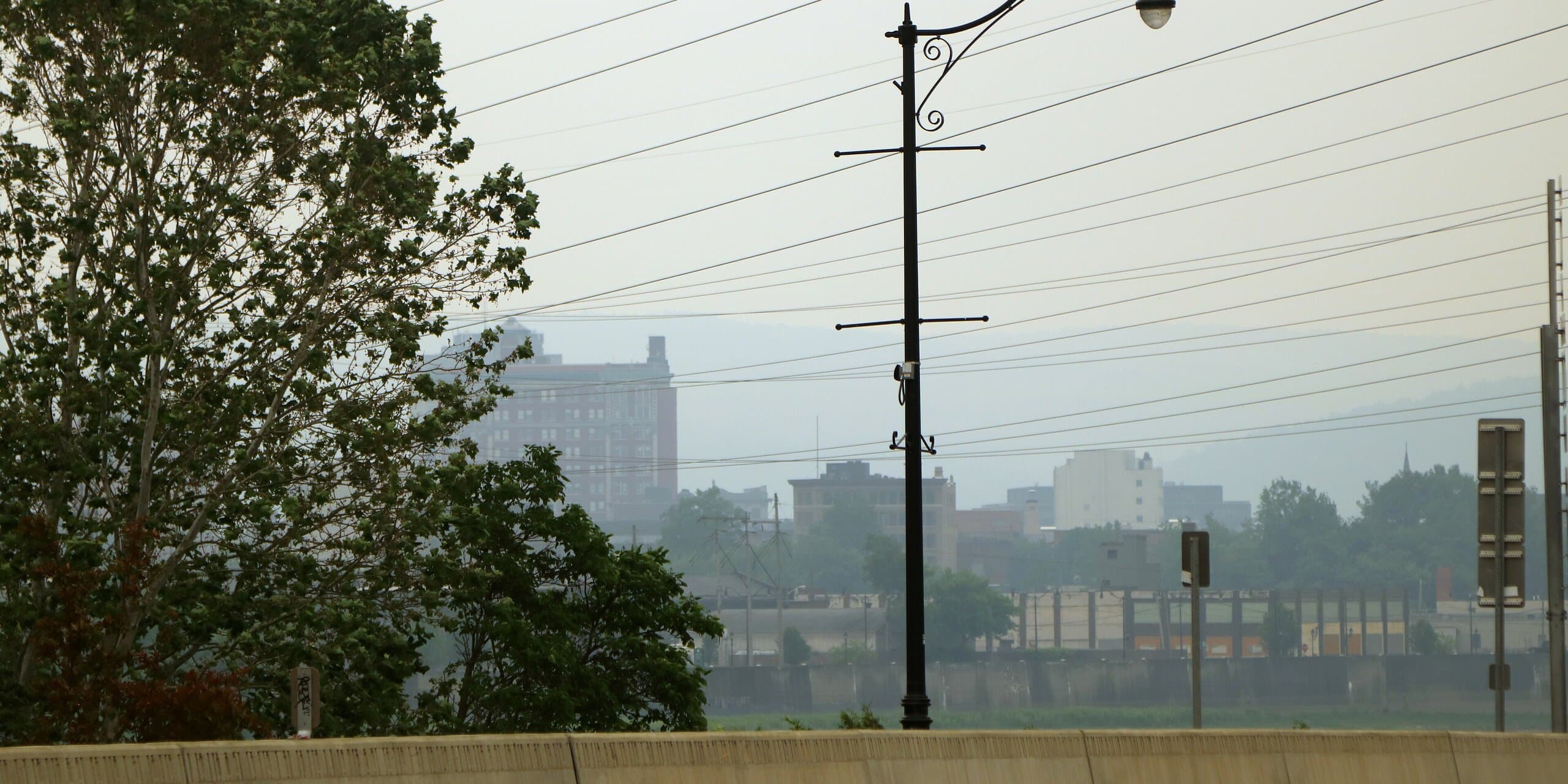 Binghamton, NY skyline, the corridor Whipshipper carriers serve daily