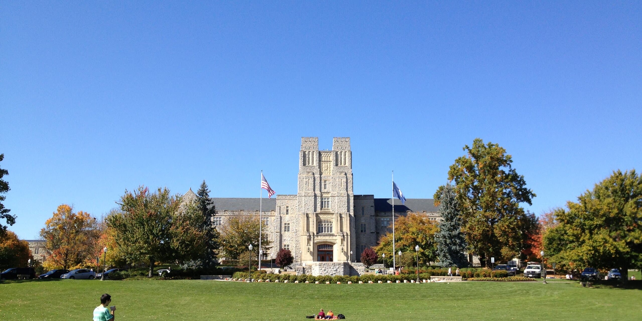 Blacksburg, VA skyline, the corridor Whipshipper carriers serve daily