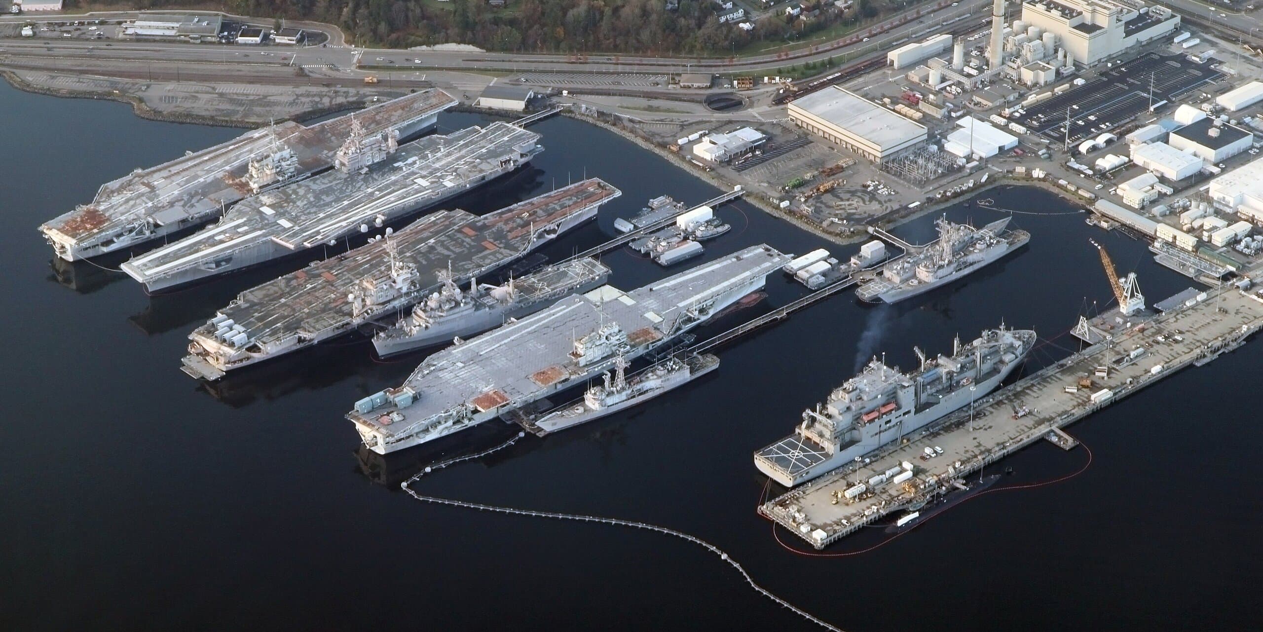 Bremerton, WA skyline, the corridor Whipshipper carriers serve daily