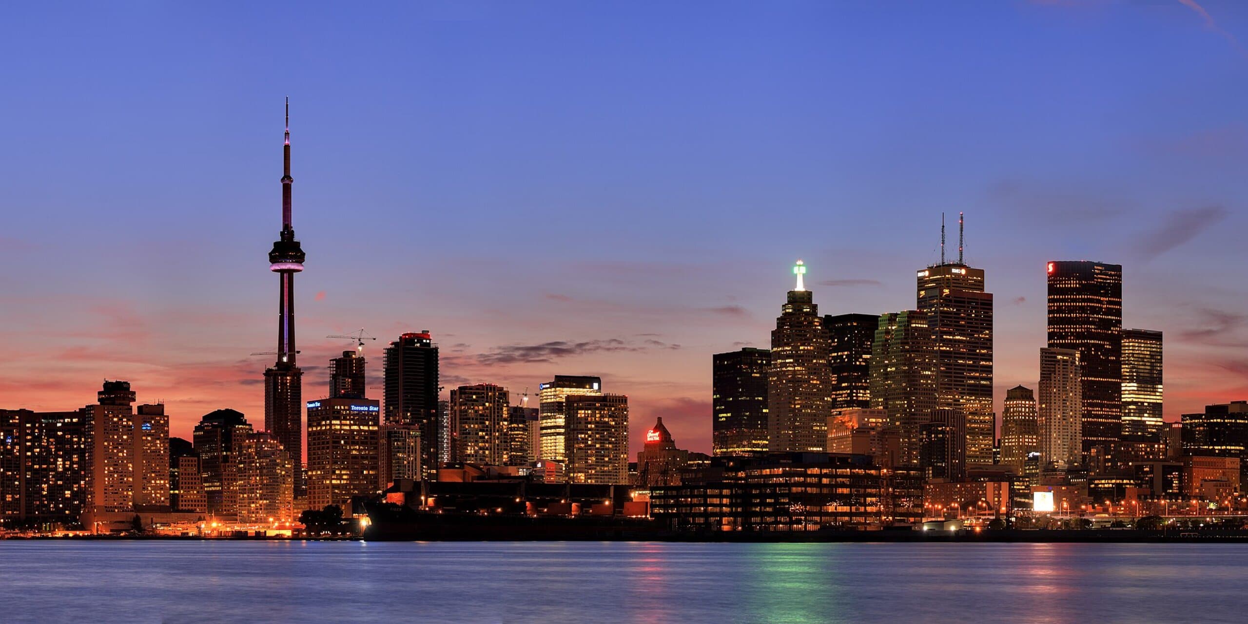 Canton, OH skyline, the corridor Whipshipper carriers serve daily