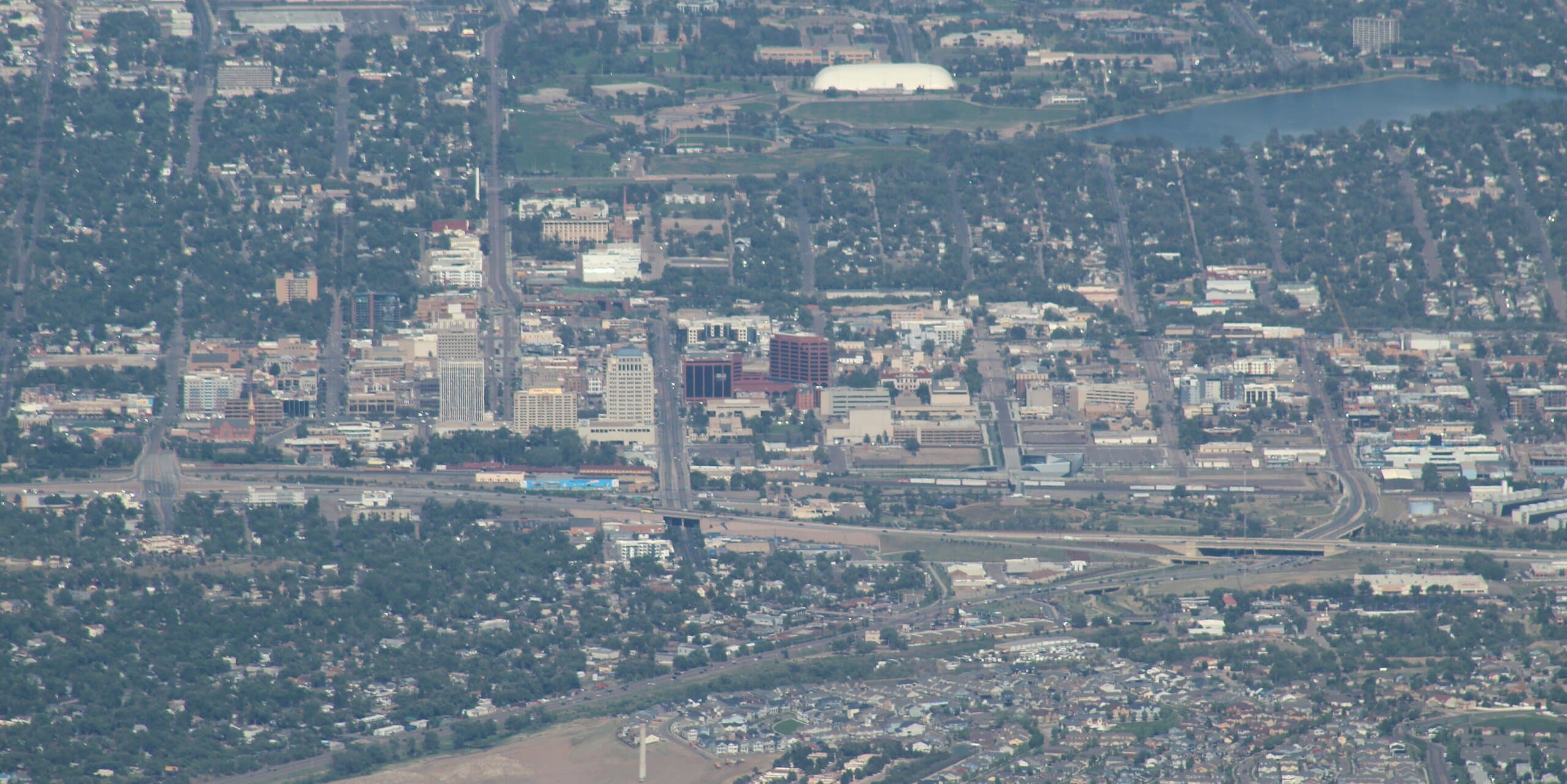Colorado Springs, CO skyline, the corridor Whipshipper carriers serve daily