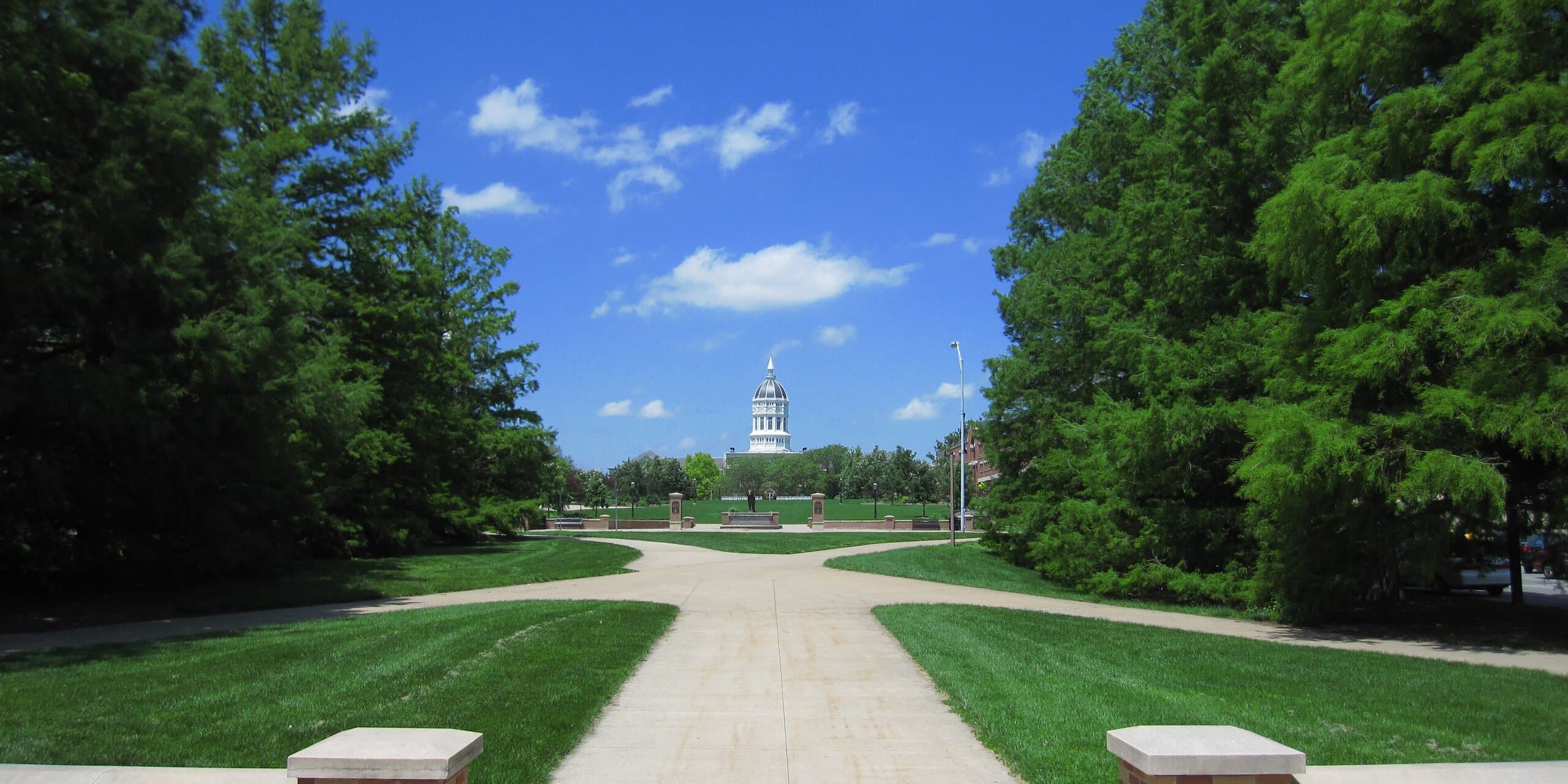 Columbia, MO skyline, the corridor Whipshipper carriers serve daily