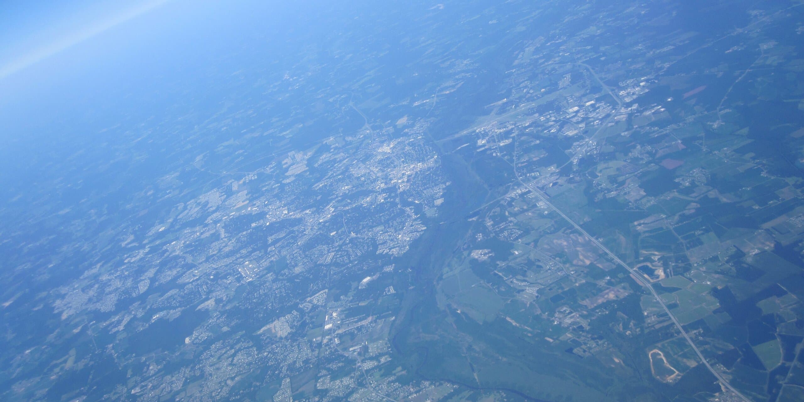 Greenville, NC skyline, the corridor Whipshipper carriers serve daily