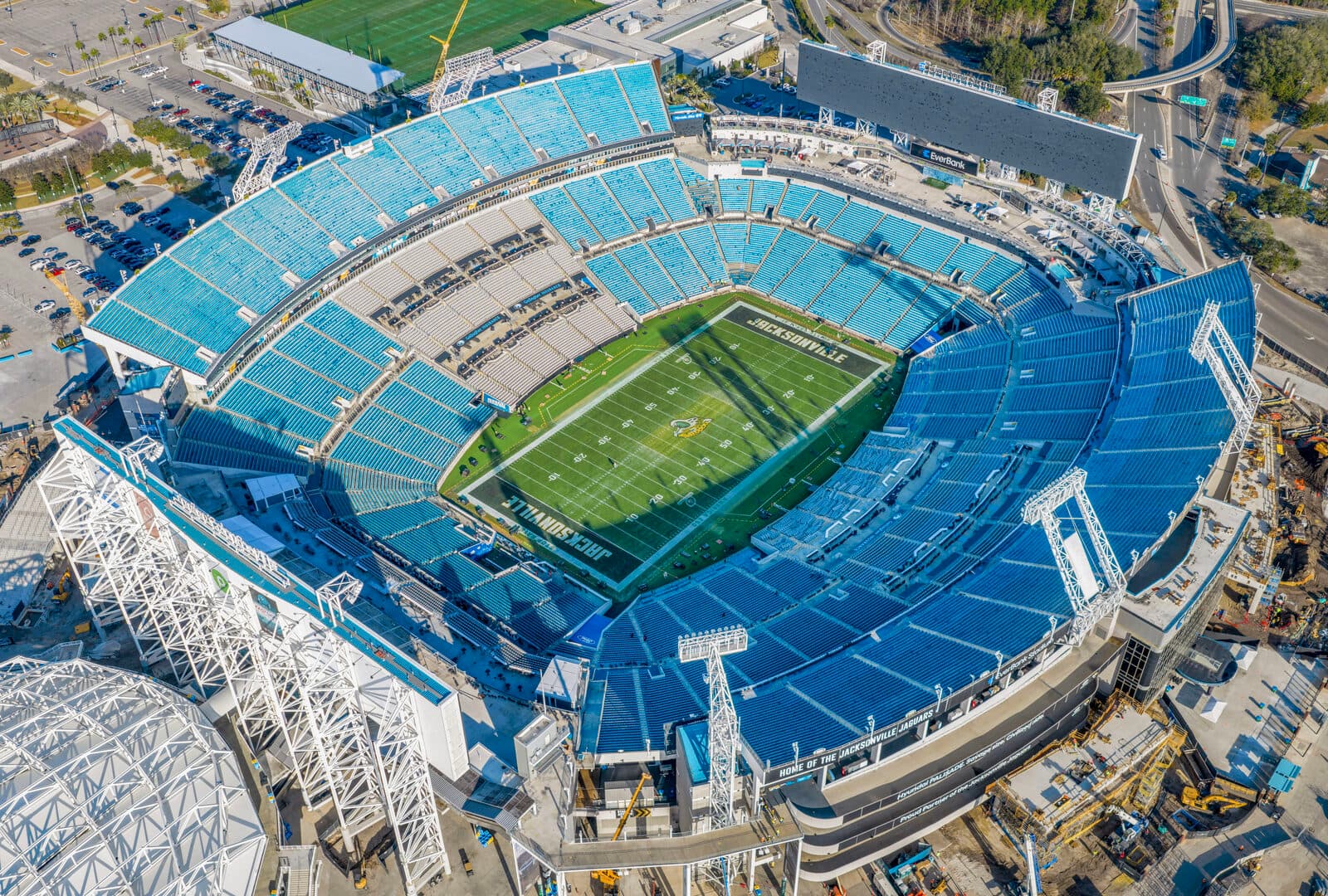 Jacksonville, FL — EverBank Stadium aerial view