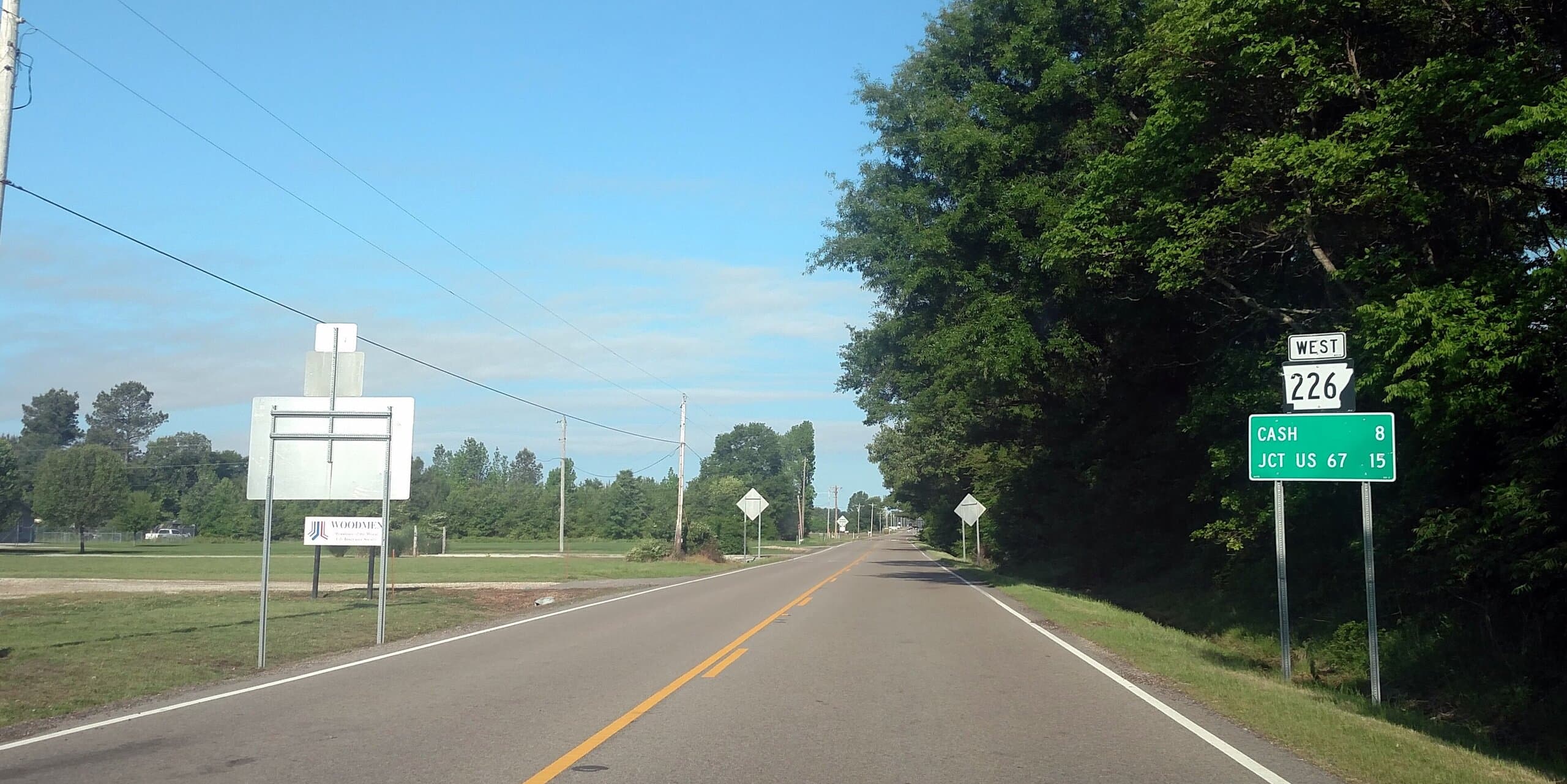Jonesboro, AR skyline, the corridor Whipshipper carriers serve daily