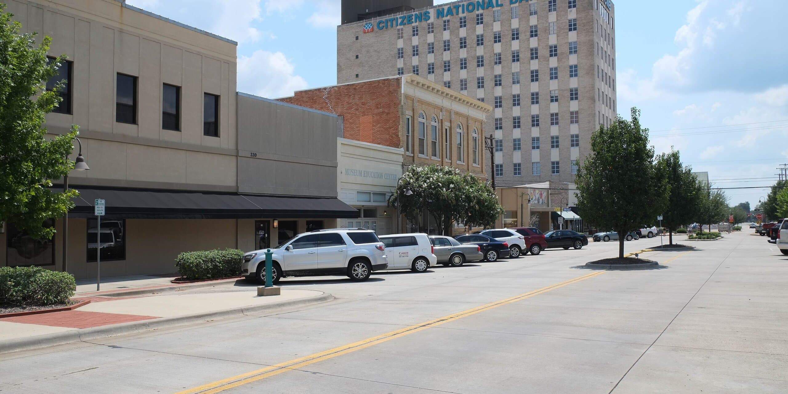Longview, TX skyline, the corridor Whipshipper carriers serve daily