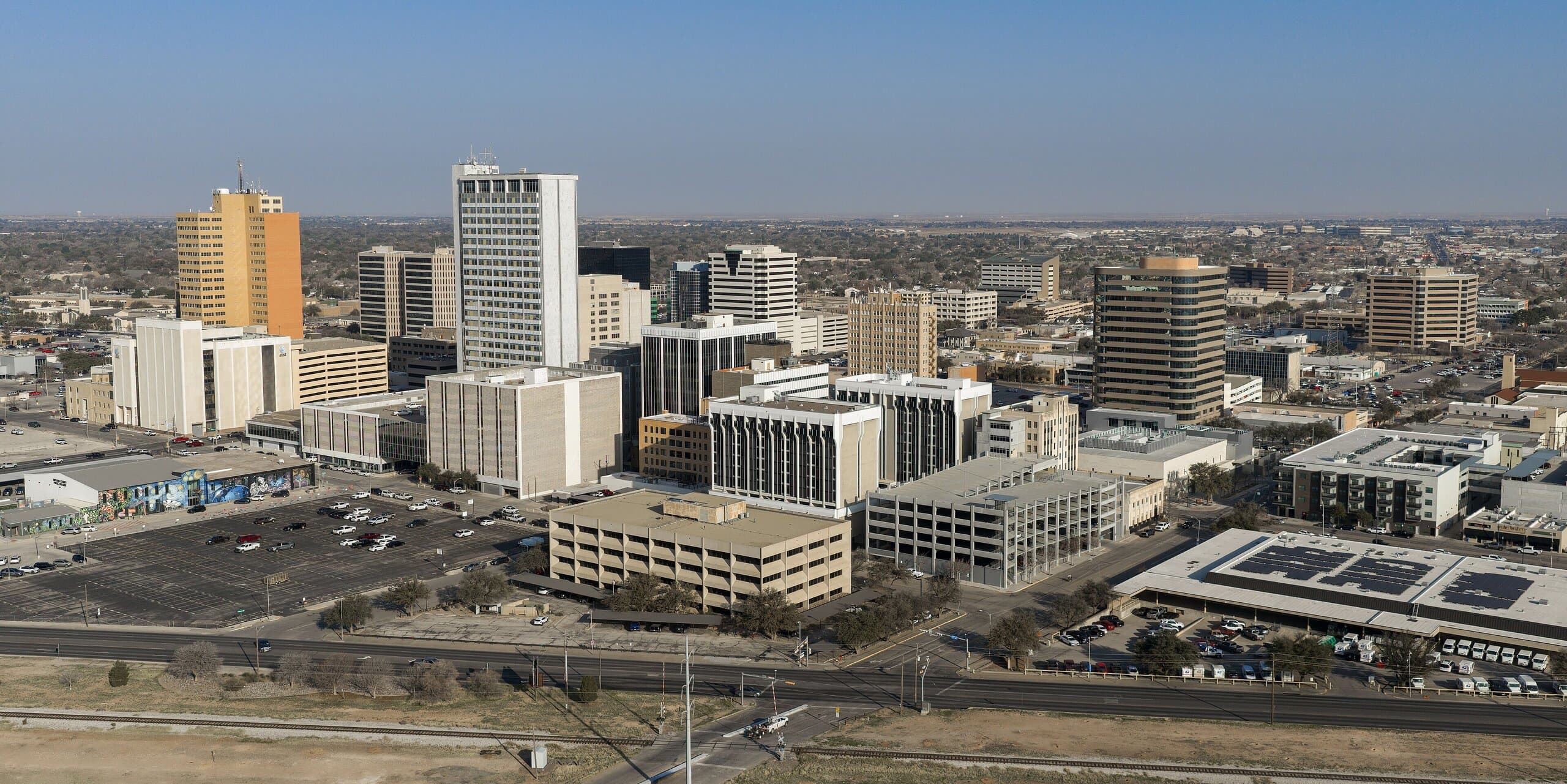 Midland, TX skyline, the corridor Whipshipper carriers serve daily