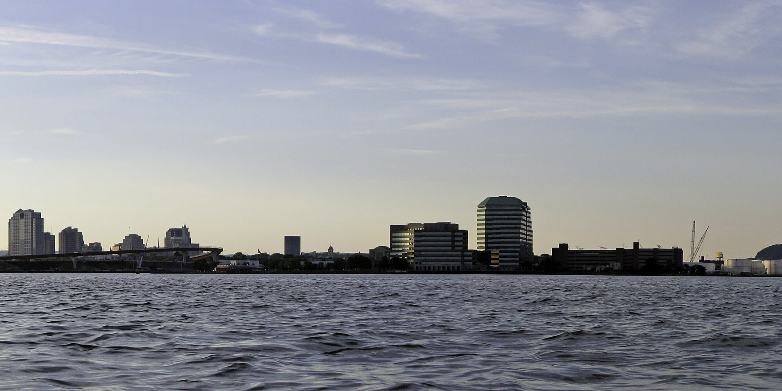 New Haven, CT skyline, the corridor Whipshipper carriers serve daily