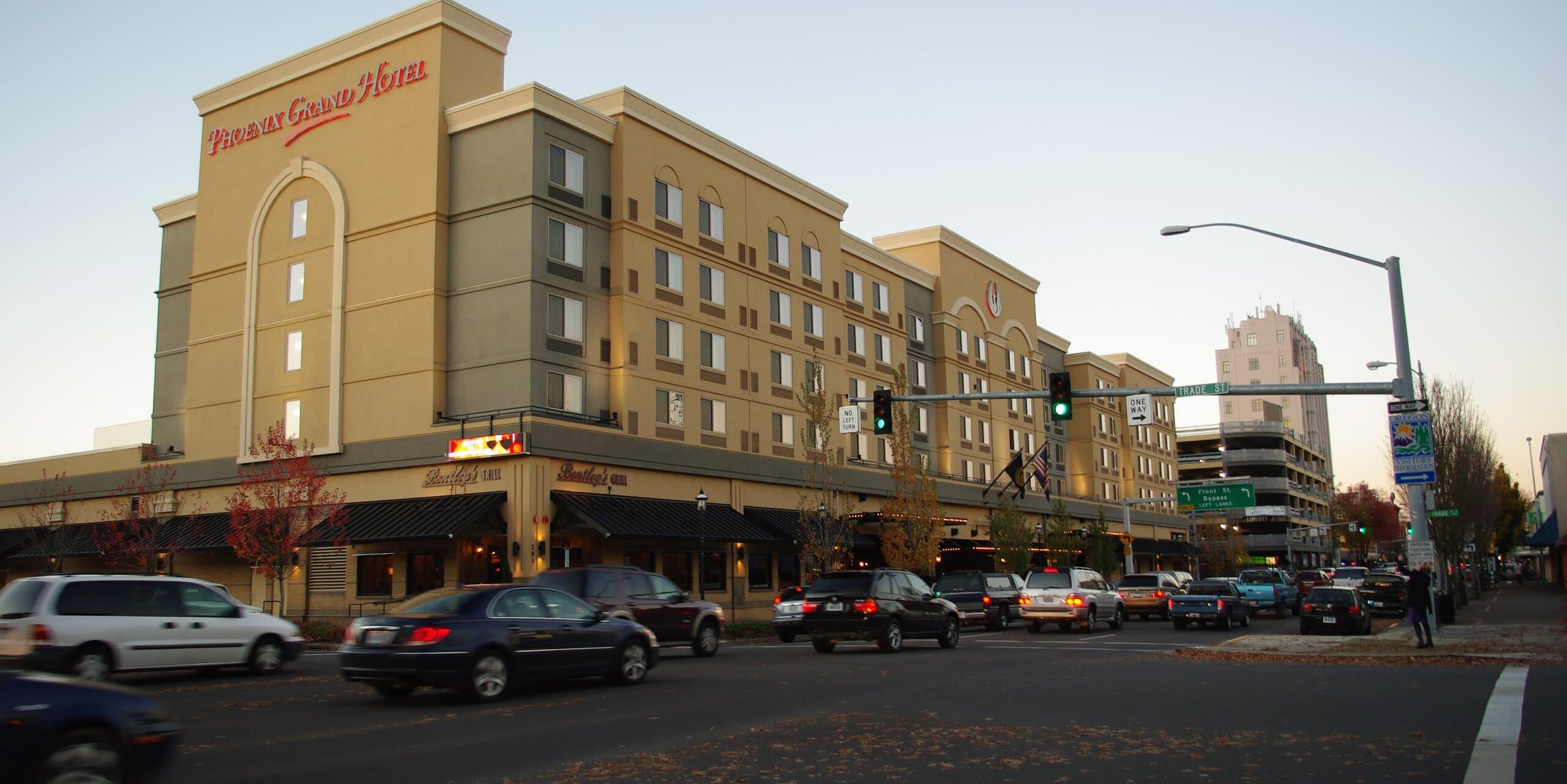 Salem, OR skyline, the corridor Whipshipper carriers serve daily