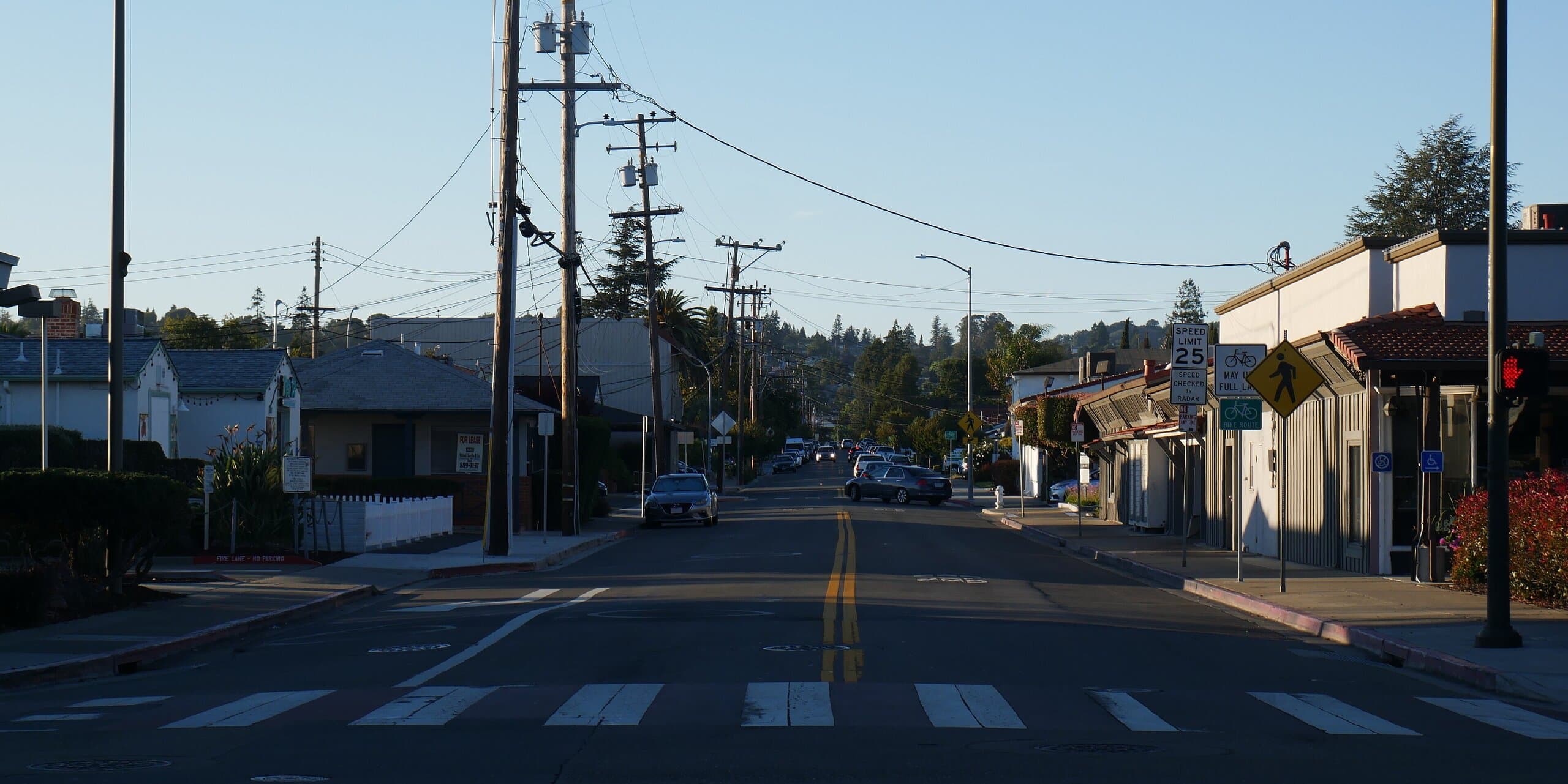 Santa Maria, CA skyline, the corridor Whipshipper carriers serve daily