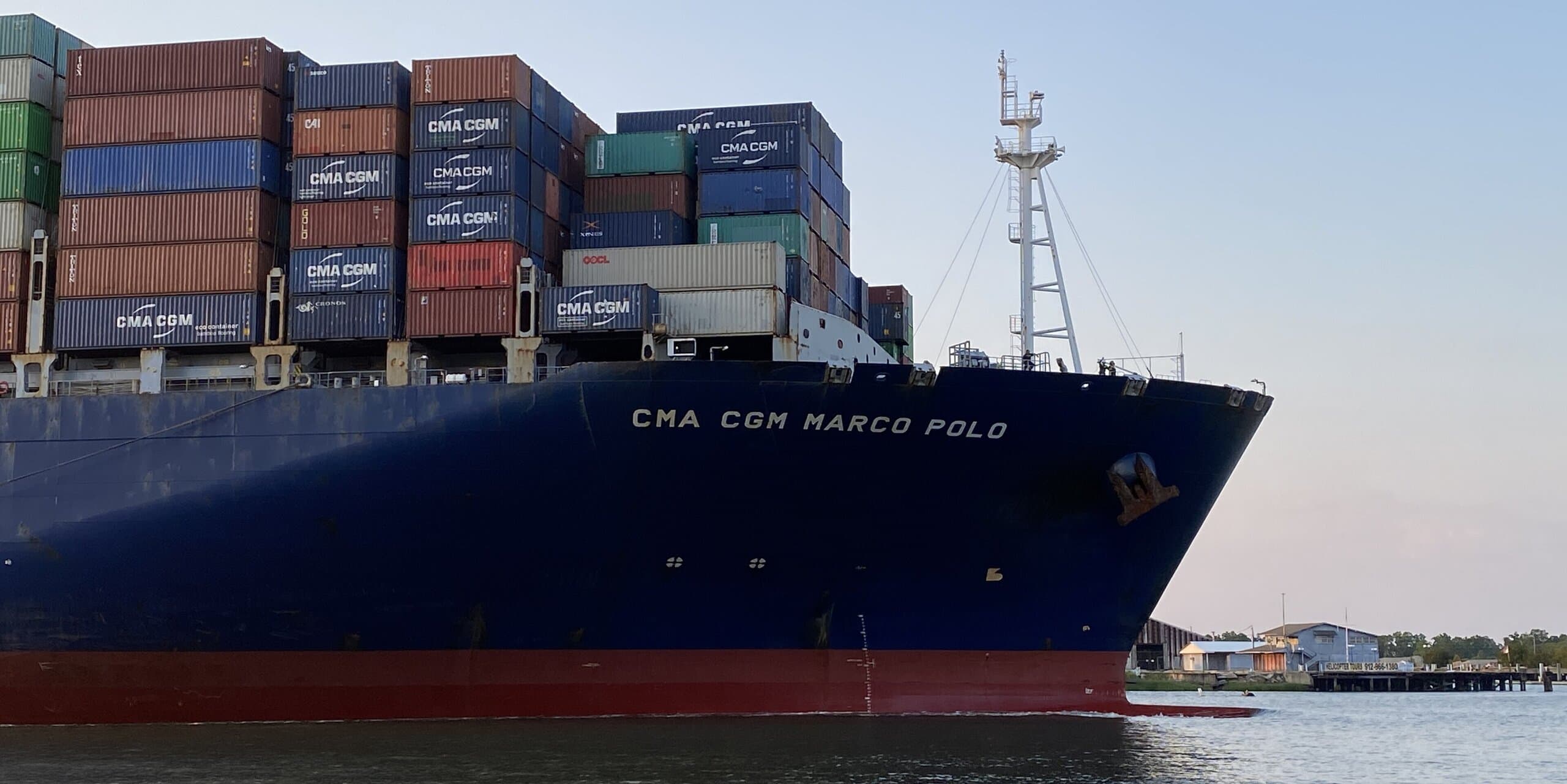 Savannah, GA skyline, the corridor Whipshipper carriers serve daily