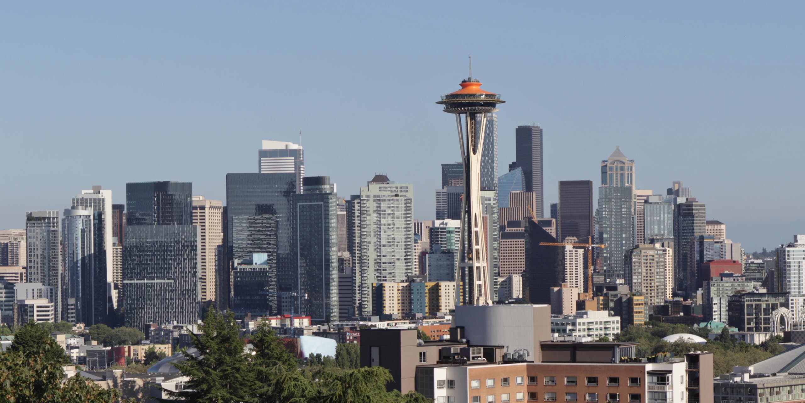Seattle, WA skyline, the corridor Whipshipper carriers serve daily