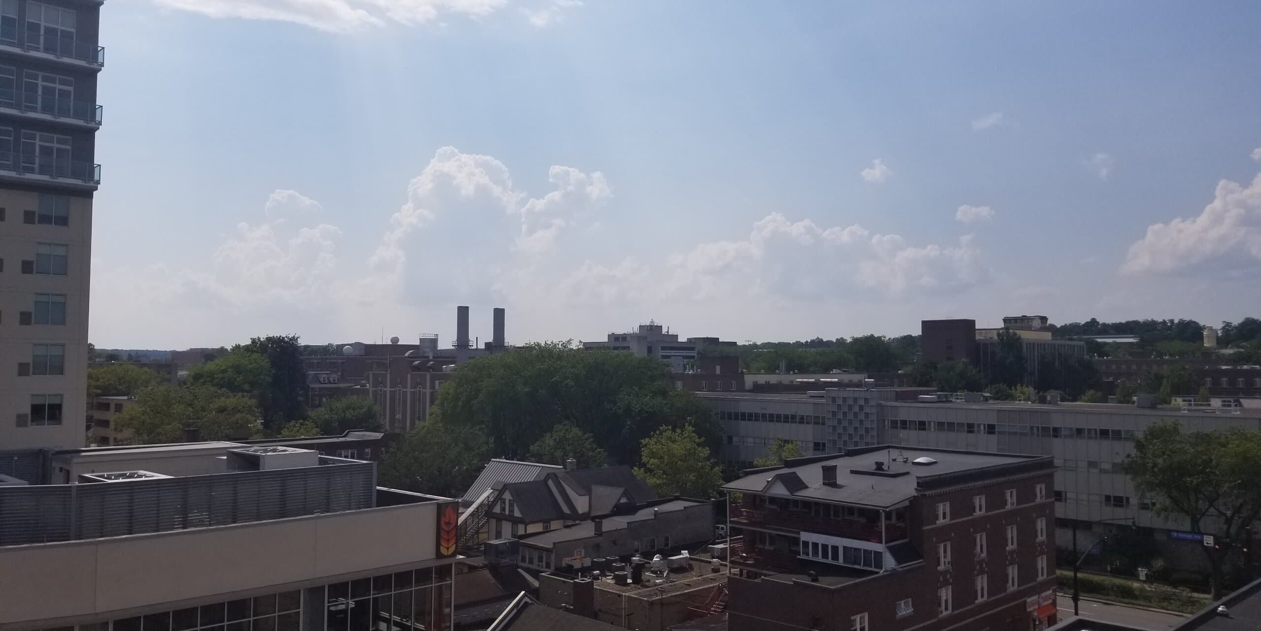 State College, PA skyline, the corridor Whipshipper carriers serve daily