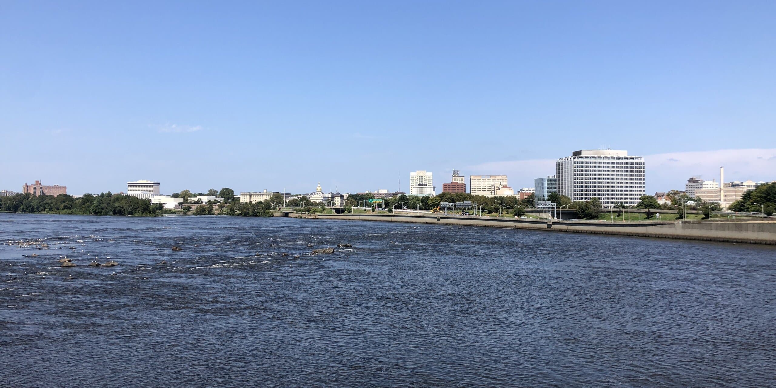Trenton, NJ skyline, the corridor Whipshipper carriers serve daily