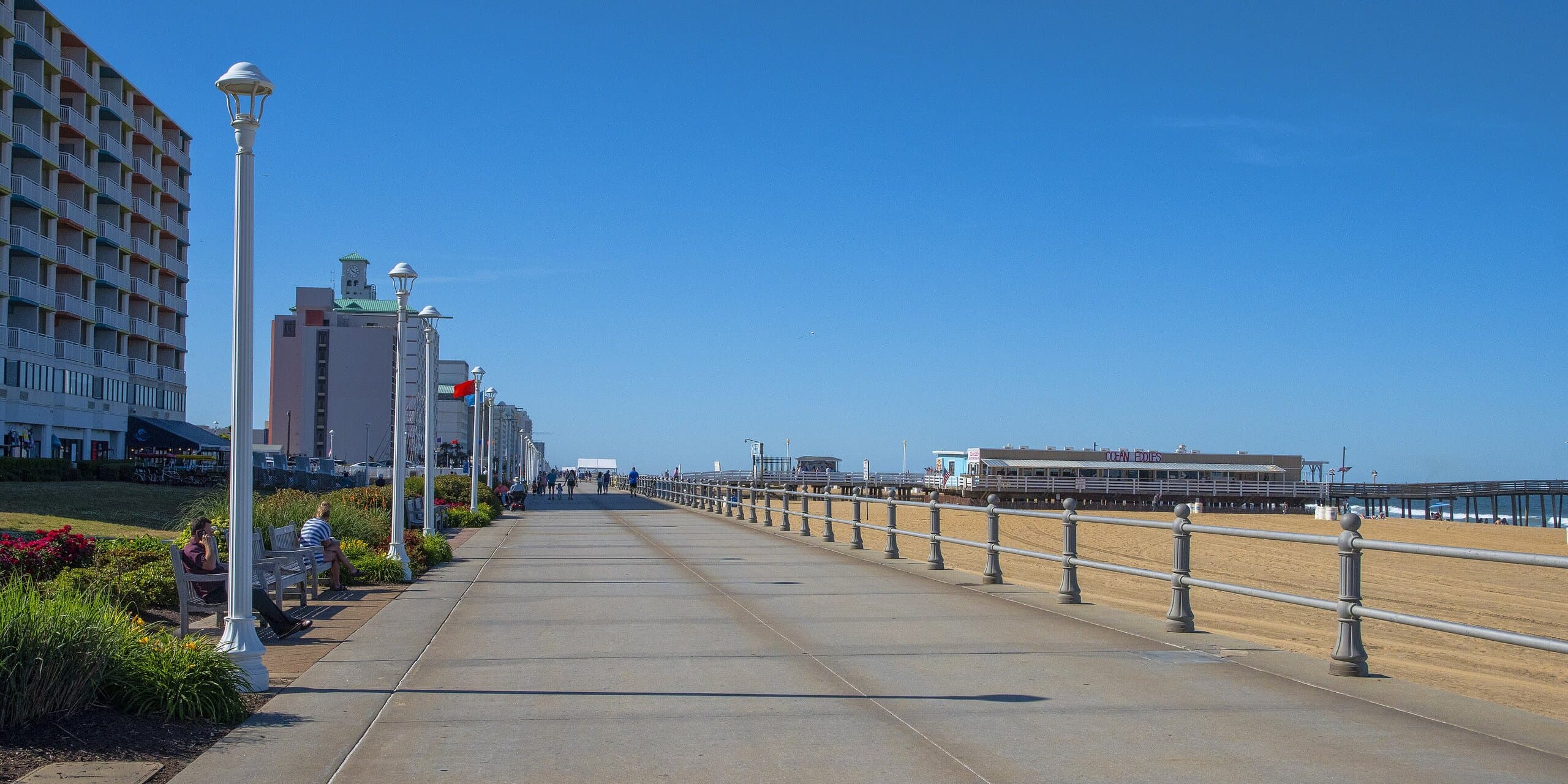 Virginia Beach, VA skyline, the corridor Whipshipper carriers serve daily