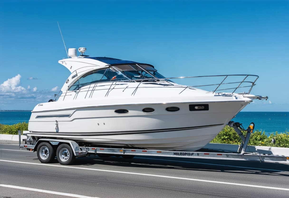 Boat auto transport