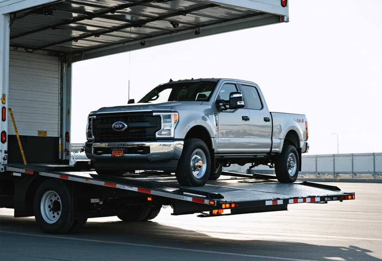 Pickup auto transport