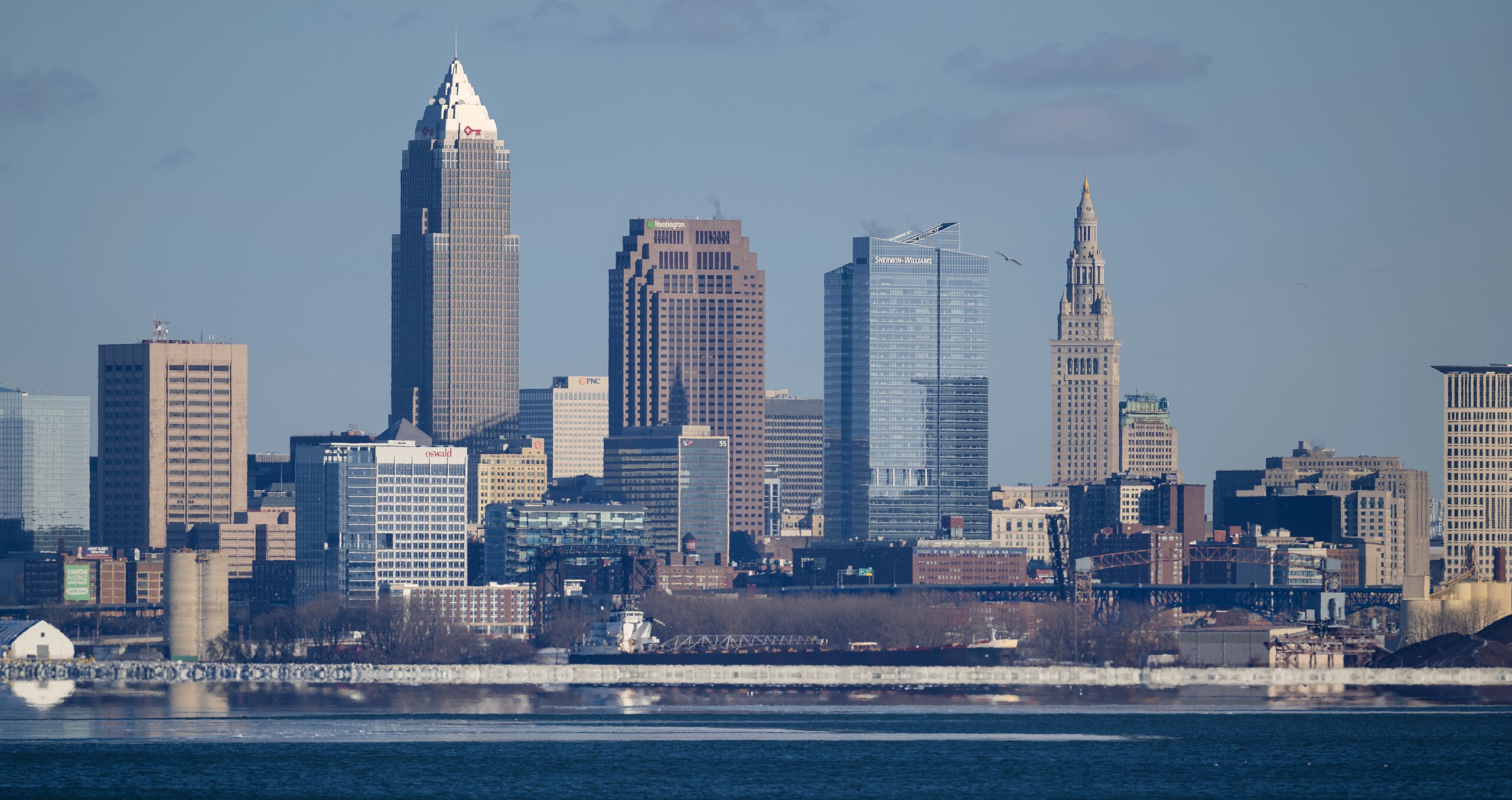 Cleveland, OH — skyline, Whipshipper Auto Transport coverage
