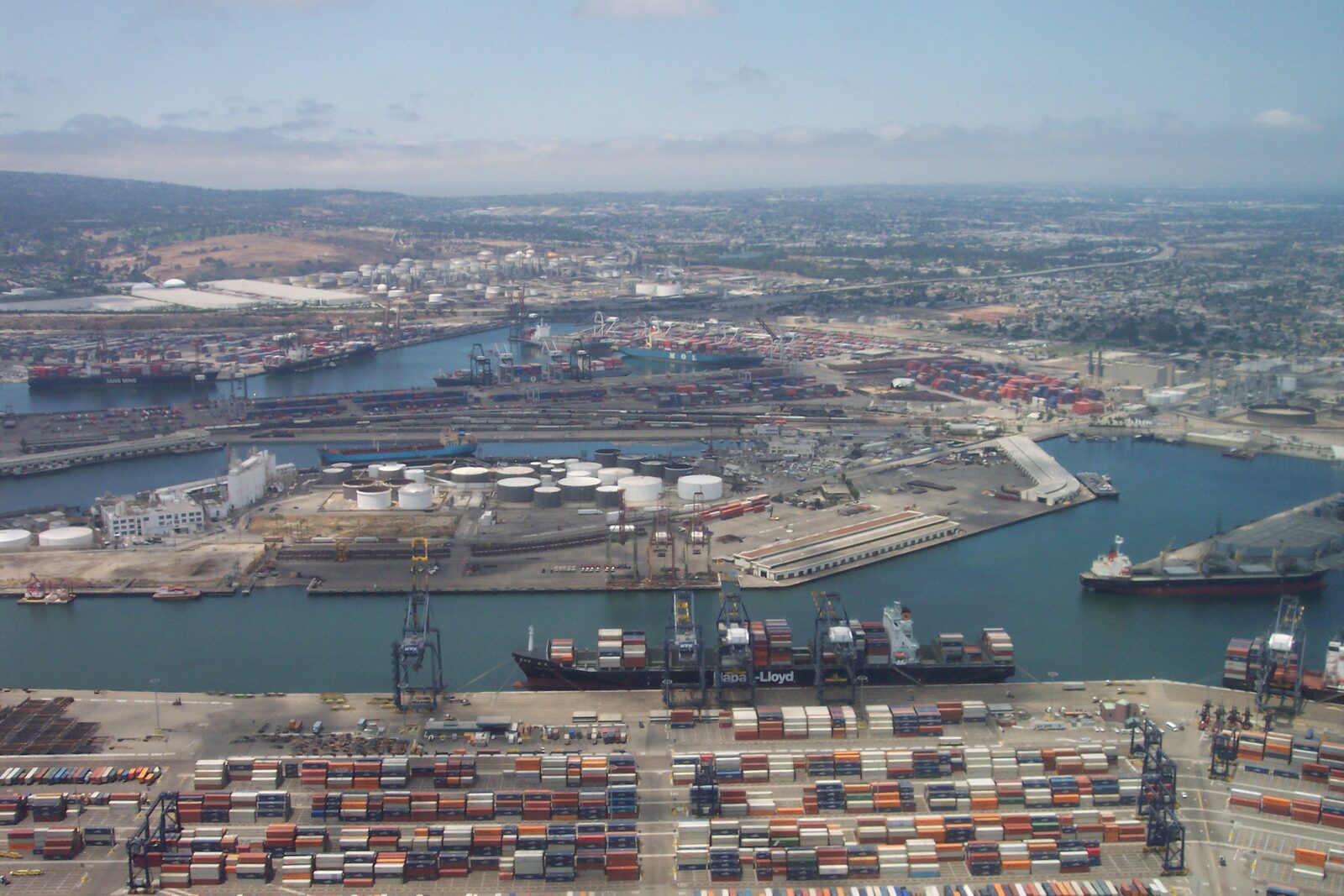 Los Angeles, CA — Los Angeles Harbor - panoramio - Zzyzx (1), Whipshipper Auto Transport coverage